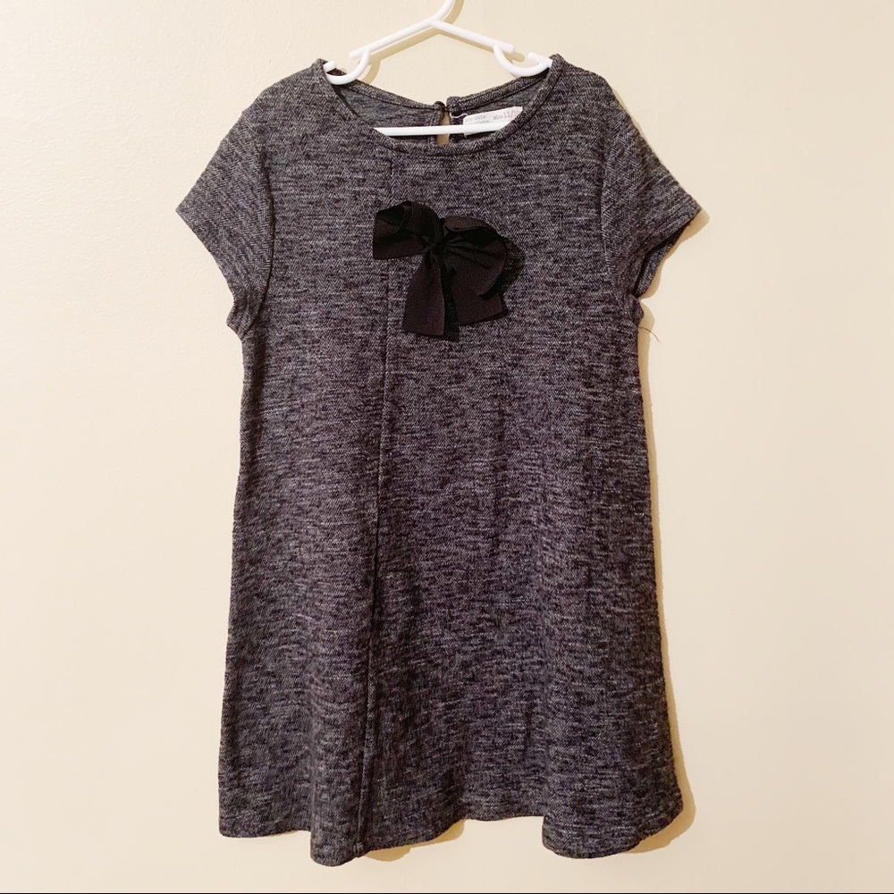 💛 Zara Girls • Grey and Black Dress Black -11/12